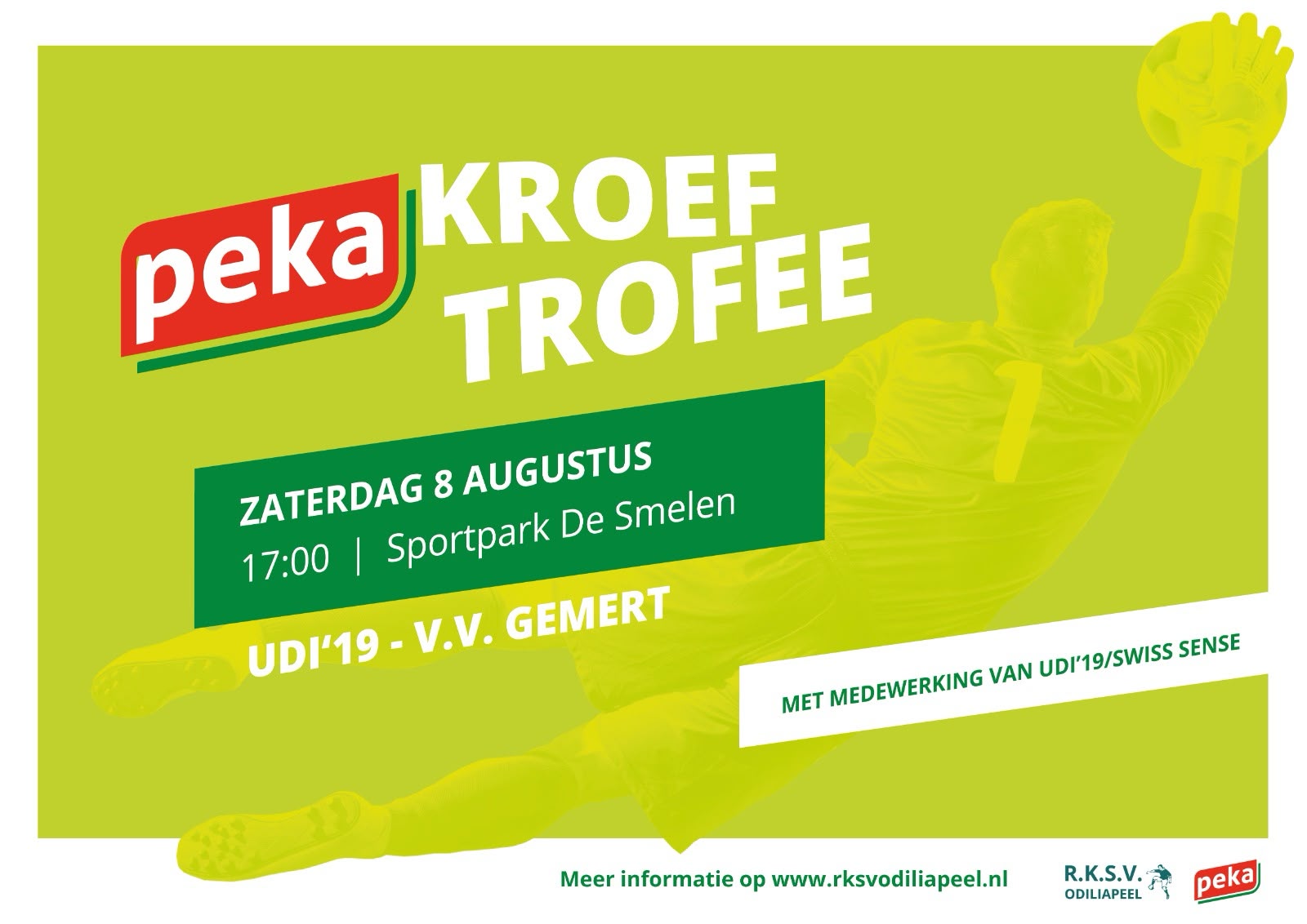 Peka Kroef Trofee – Zaterdag 8 augustus 🏆